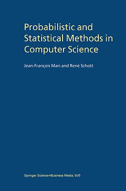 E-Book (pdf) Probabilistic and Statistical Methods in Computer Science von Jean-François Mari, René Schott