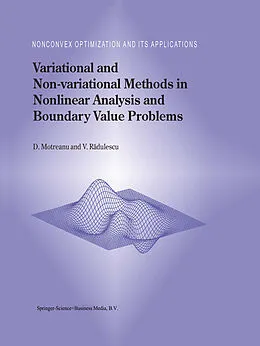 E-Book (pdf) Variational and Non-variational Methods in Nonlinear Analysis and Boundary Value Problems von Dumitru Motreanu, Vicentiu D. Radulescu