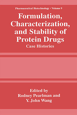 Kartonierter Einband Formulation, Characterization, and Stability of Protein Drugs von 