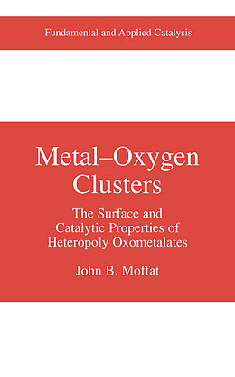 Couverture cartonnée Metal-Oxygen Clusters de John B. Moffat