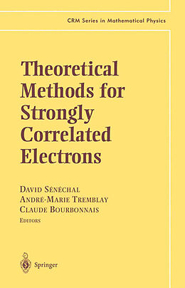 Couverture cartonnée Theoretical Methods for Strongly Correlated Electrons de 