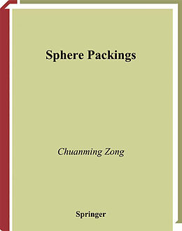 Couverture cartonnée Sphere Packings de Chuanming Zong