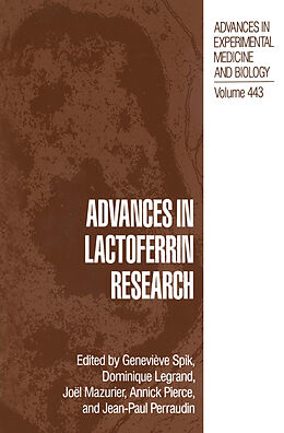 E-Book (pdf) Advances in Lactoferrin Research von 