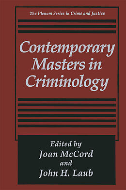 eBook (pdf) Contemporary Masters in Criminology de 