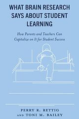 Couverture cartonnée What Brain Research Says about Student Learning de Rettig Perry R., Toni M. Bailey