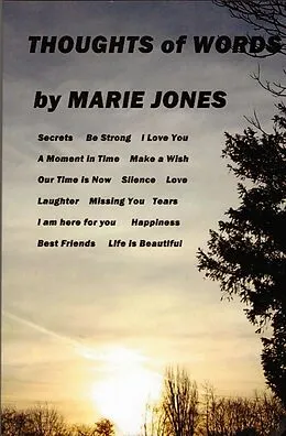 E-Book (epub) Thoughts of Words von Marie Jones