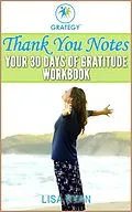 E-Book (epub) Thank You Notes: Your 30 Days of Gratitude Workbook von Lisa Ryan