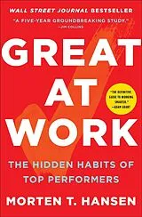 Broschiert Great at Work von Morten Hansen