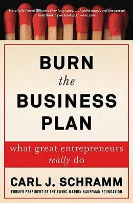 E-Book (epub) Burn the Business Plan von Carl J. Schramm