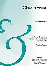 Claude Vivier Notenblätter Pulau Dewata
