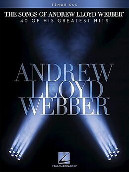 Andrew Lloyd Webber Notenblätter HL00102649 The Songs of Andrew Lloyd Webber
