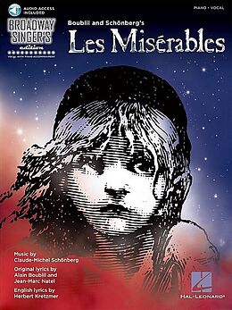 Kartonierter Einband Les Miserables: Broadway Singer's Edition [With CD (Audio)] von Alain (COP) Boublil, Claude-michael (C Schonberg