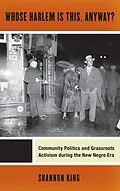 E-Book (epub) Whose Harlem Is This, Anyway? von Shannon King