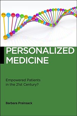 Couverture cartonnée Personalized Medicine de Barbara Prainsack