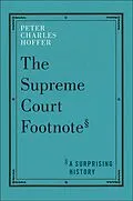 E-Book (epub) The Supreme Court Footnote von Peter Charles Hoffer