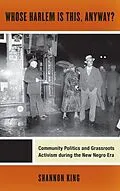 E-Book (pdf) Whose Harlem Is This, Anyway? von Shannon King