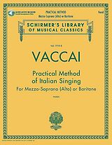 Nicola Vaccai Notenblätter Practical Method of Italian Singing (+Online Audio)