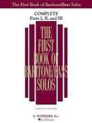 Kartonierter Einband The First Book of Bariton/Bass Solos: Complete, Parts 1-3 von Joan Frey (EDT) Boytim