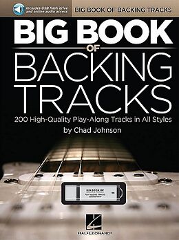 Chad Johnson Notenblätter Big Book of Backing Tracks (+USB Flash Drive + Online Audio Access)