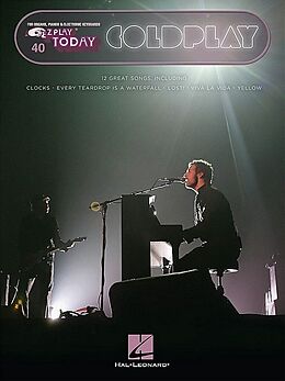 Notenblätter Coldplayfor keyboard (organ/piano)