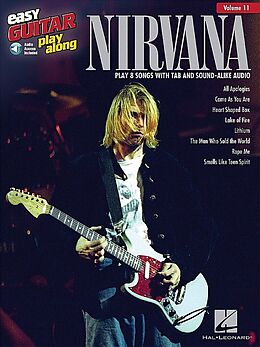  Notenblätter Nirvana (+Online Audio Access)easy guitar playalong vol.11
