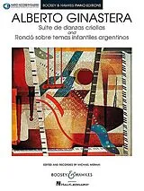Alberto Ginastera Notenblätter Suite de danzas criollas and Rondó sobre temas infantiles argentinos