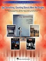  Notenblätter Say Something, Counting Stars and more hot Singles