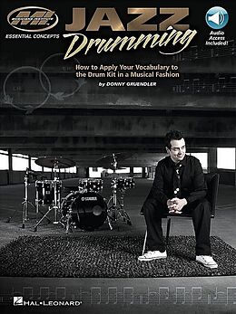Donny Gruendler Notenblätter Jazz Drumming (+Audio Access)