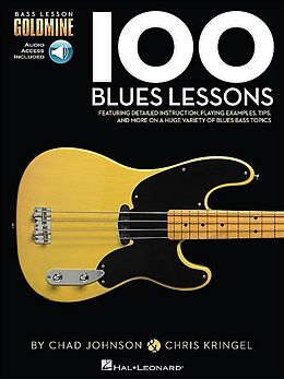 Chris Kringel Notenblätter 100 Blues Lessons (+Online Audio)