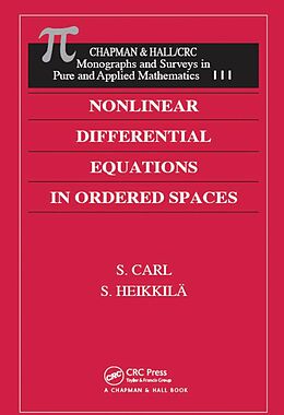 eBook (pdf) Nonlinear Differential Equations in Ordered Spaces de S. Carl, Seppo Heikkila