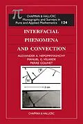 E-Book (pdf) Interfacial Phenomena and Convection von Alexander A. Nepomnyashchy, Manuel G. Velarde, Pierre Colinet