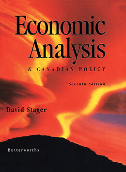 E-Book (pdf) Economic Analysis & Canadian Policy von David Stager