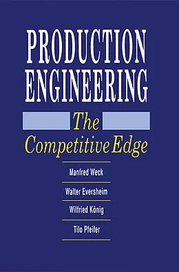 E-Book (pdf) Production Engineering von Manfred Weck, Walter Eversheim, Wilfried König