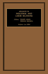 eBook (pdf) Advances in Industrial and Labor Relations de 