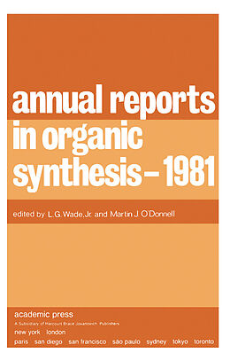 eBook (pdf) Annual Reports in Organic Synthesis - 1981 de 