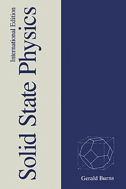E-Book (pdf) Solid State Physics von Gerald Burns