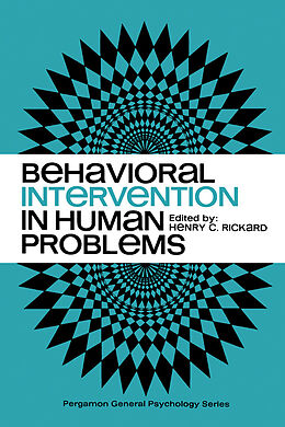 eBook (pdf) Behavioral Intervention in Human Problems de 