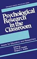 E-Book (pdf) Psychological Research in the Classroom von Teresa M. Amabile, Margaret L. Stubbs