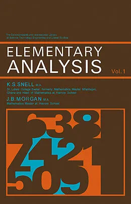E-Book (pdf) Elementary Analysis von K. S. Snell, J. B. Morgan