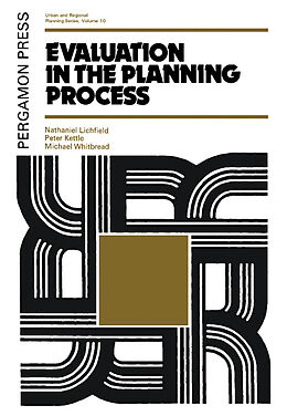 eBook (pdf) Evaluation in the Planning Process de Nathaniel Lichfield, Peter Kettle, Michael Whitbread