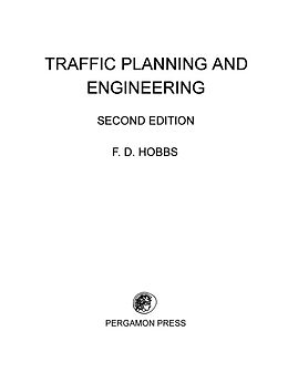 eBook (pdf) Traffic Planning and Engineering de F. D. Hobbs