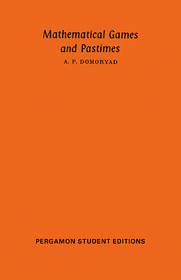 eBook (pdf) Mathematical Games and Pastimes de A. P. Domoryad