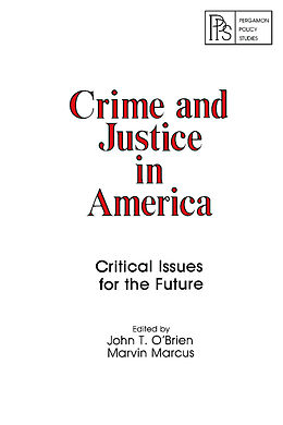 eBook (pdf) Crime and Justice in America de 