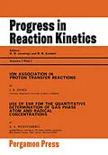 E-Book (pdf) Ion Association in Proton Transfer Reactions von J R Jones, A. A. Westenberg