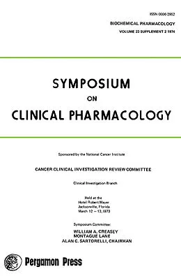 E-Book (pdf) Symposium on Clinical Pharmacology von William A. Creasey, Montague Lane, Alan C. Sartorelli