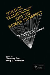 eBook (pdf) Science, Technology and the Human Prospect de 