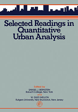 eBook (pdf) Selected Readings in Quantitative Urban Analysis de 