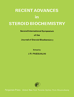 eBook (pdf) Recent Advances in Steroid Biochemistry de 