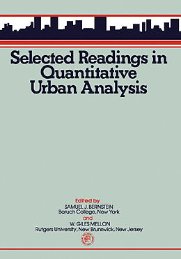 eBook (pdf) Selected Reading in Quantitative Urban Analysis de 