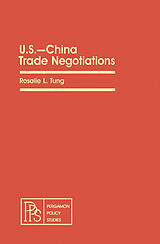 eBook (pdf) U.S.-China Trade Negotiations de Rosalie L. Tung